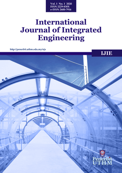 INTERNATIONAL JOURNAL OF INTEGRATED ENGINEERING